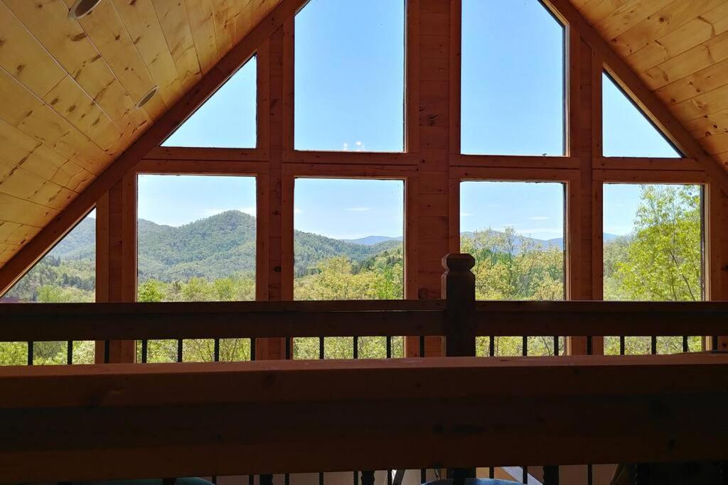 Peace Of Heaven ~ Modern Chic Cabin W/ Majestic Mountain Views Bryson City Exterior foto