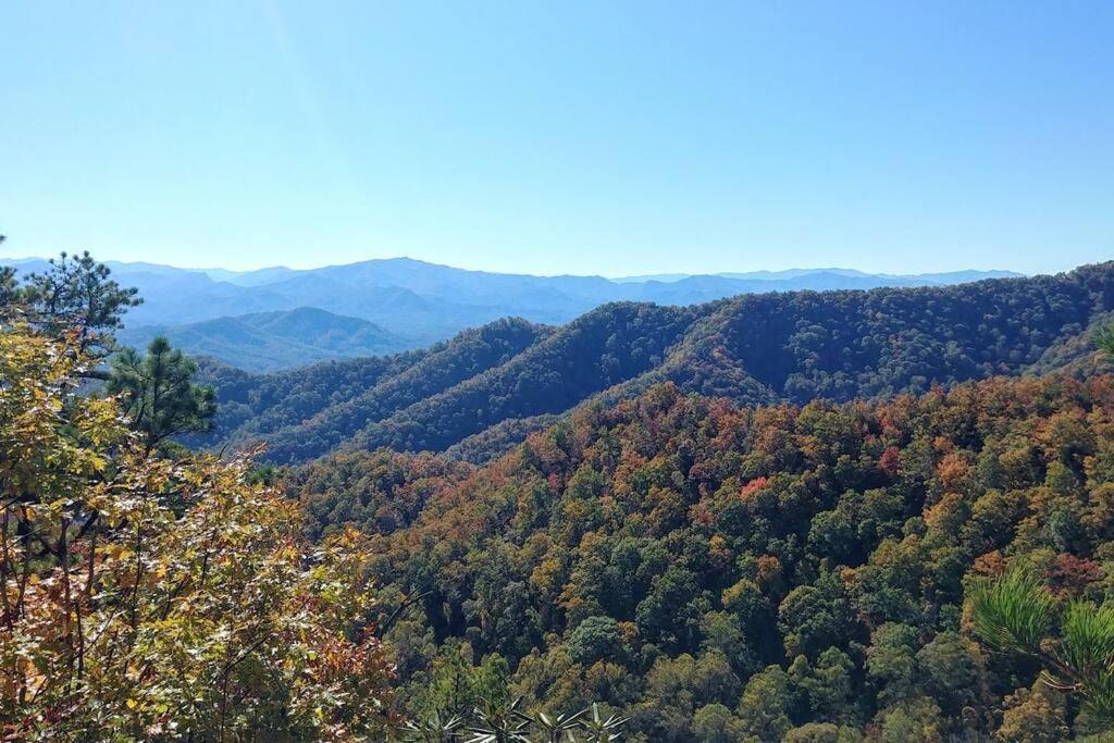 Peace Of Heaven ~ Modern Chic Cabin W/ Majestic Mountain Views Bryson City Exterior foto